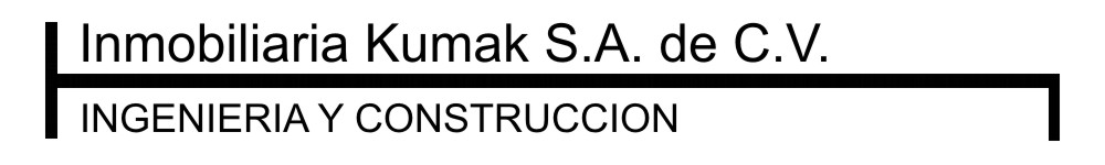 Inmobiliaria Kumak S.A. de C.V.